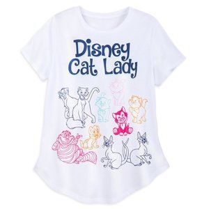 NWT Disney Cat Lady T-Shirt